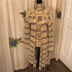 Unheeded Long Sleeve Duster Hoodie